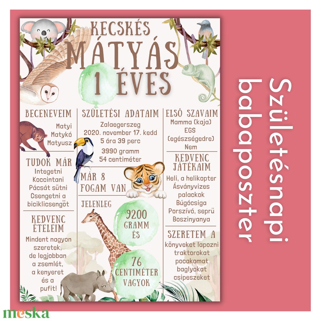 Személyre szabható babaposzter, baba születés poszter, személyes baba ajándék, babaszoba dekoráció - otthon & életmód - babaszoba, gyerekszoba - babaszoba kép - Meska.hu Személyre szabható babaposzter, baba születés poszter, személyes baba ajándék, babaszoba dekoráció - otthon & életmód - babaszoba, gyerekszoba - babaszoba kép - Meska.hu