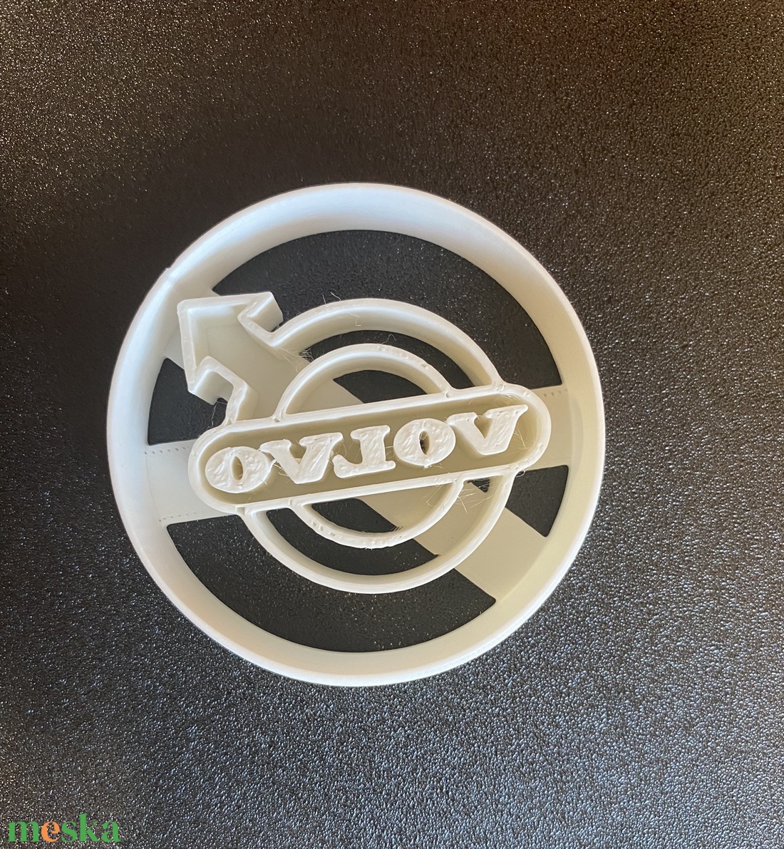 Volvo logo embléma sütikiszúró - otthon & életmód - konyhafelszerelés, tálalás - sütés, főzés - sütikiszúró - Meska.hu