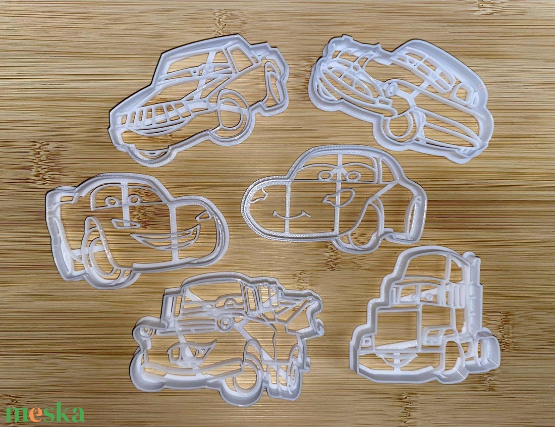 Verdák 6 darabos sütikiszúró szett - otthon & életmód - konyhafelszerelés, tálalás - sütés, főzés - sütikiszúró - Meska.hu