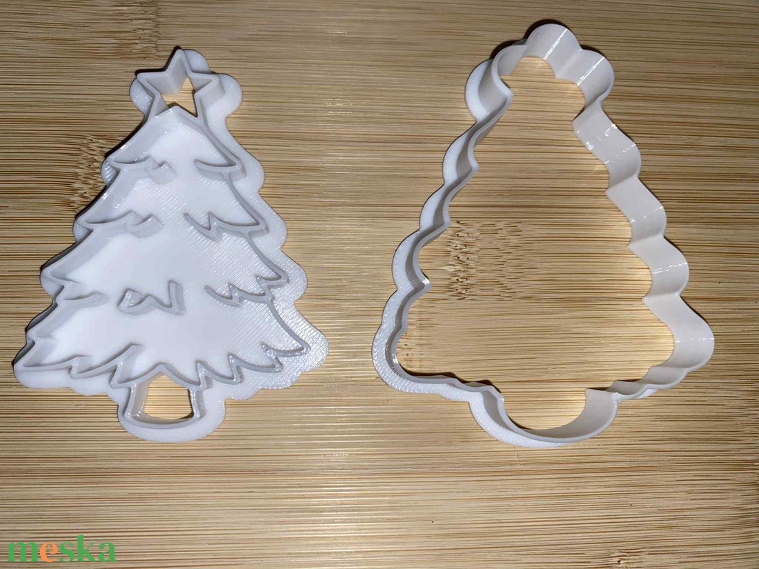Karácsonyfa sütikiszúró  - otthon & életmód - konyhafelszerelés, tálalás - sütés, főzés - sütikiszúró - Meska.hu