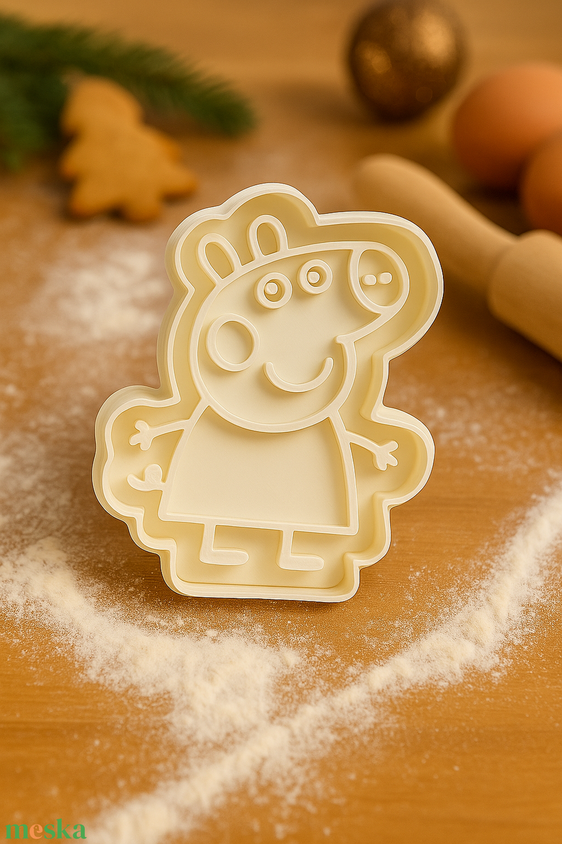 Pepa malac sütikiszúró - otthon & életmód - konyhafelszerelés, tálalás - sütés, főzés - sütikiszúró - Meska.hu