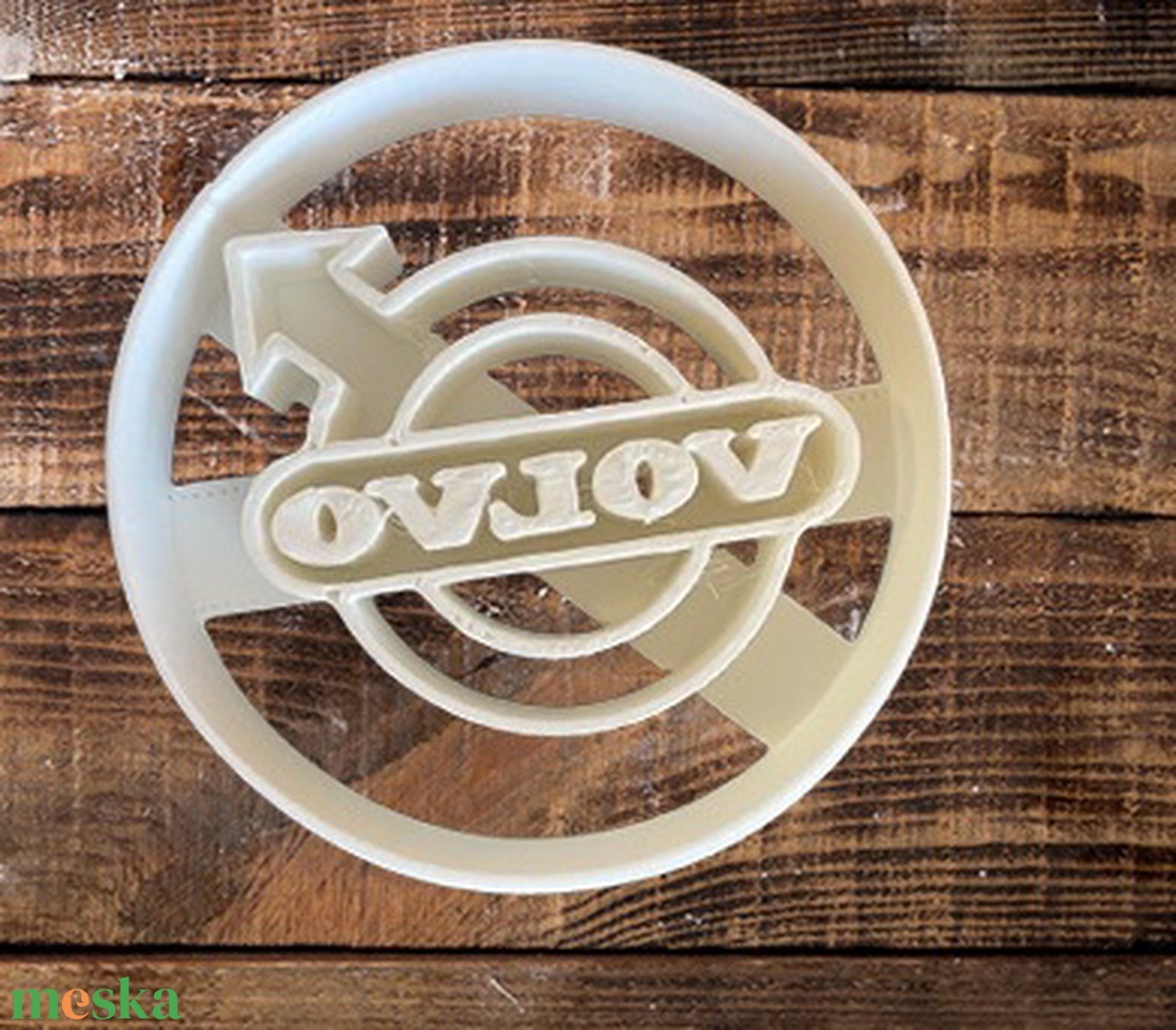 Volvo logo embléma sütikiszúró - otthon & életmód - konyhafelszerelés, tálalás - sütés, főzés - sütikiszúró - Meska.hu