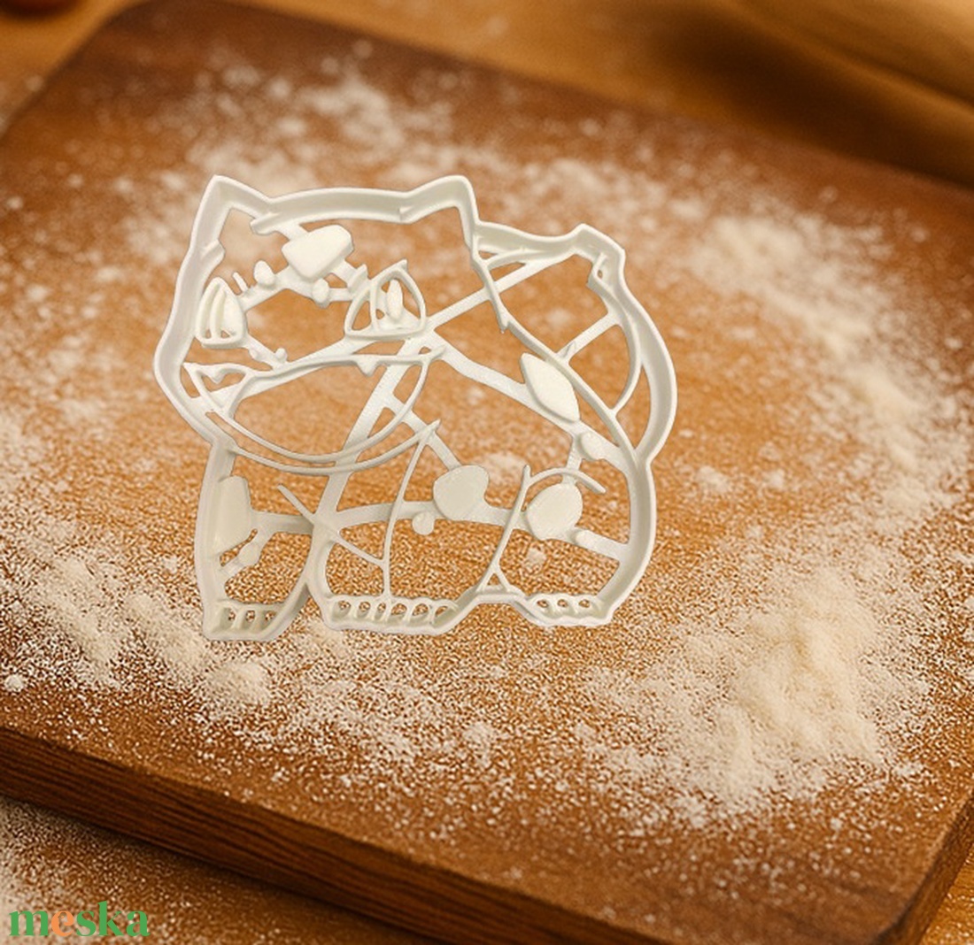 Pokemon Bulbosaur sütikiszúró - otthon & életmód - konyhafelszerelés, tálalás - sütés, főzés - sütikiszúró - Meska.hu