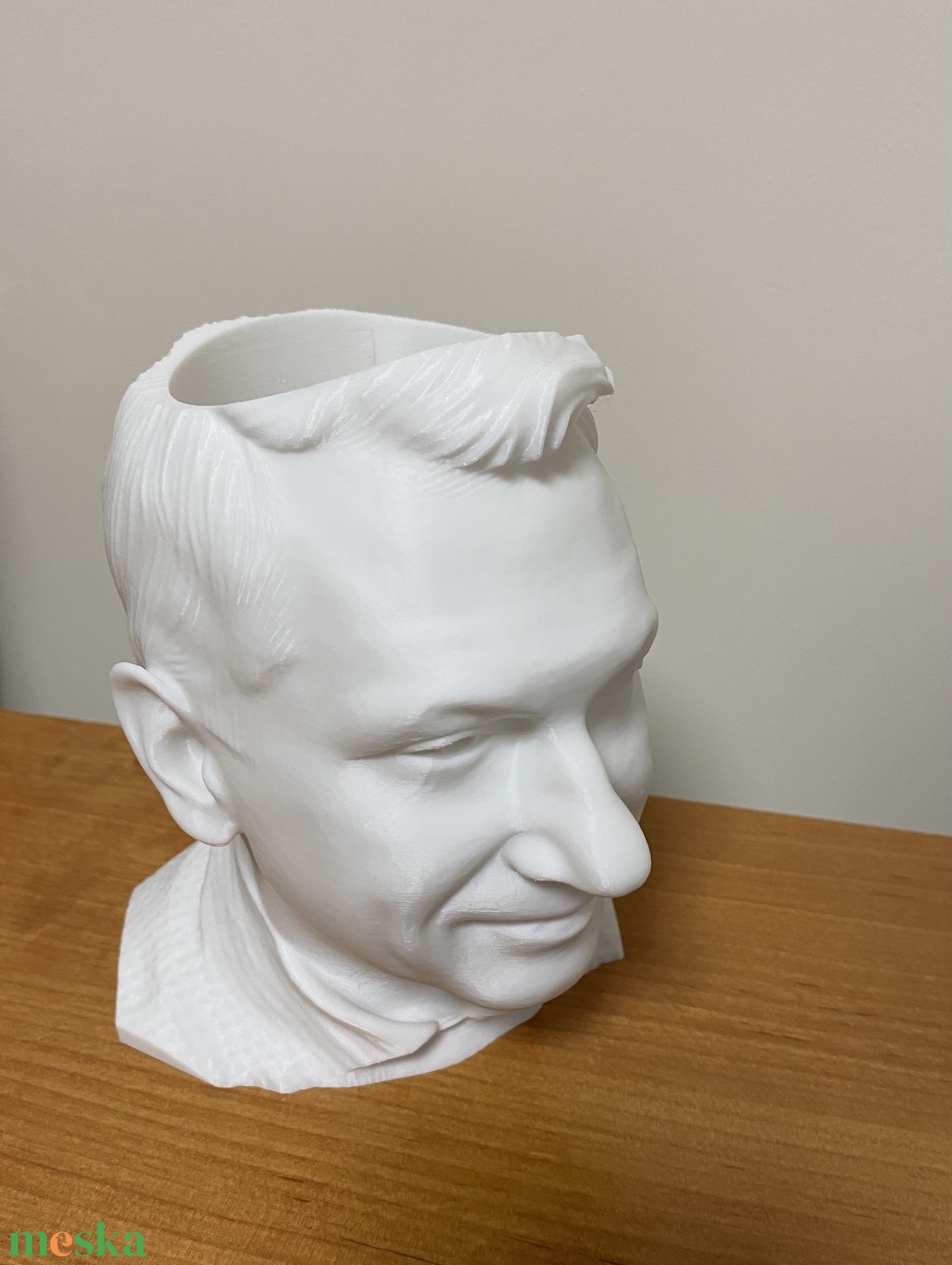 Lázár János WC kefe tartó, dekor - otthon & életmód - fürdőszoba - fürdőszobai dekoráció - Meska.hu