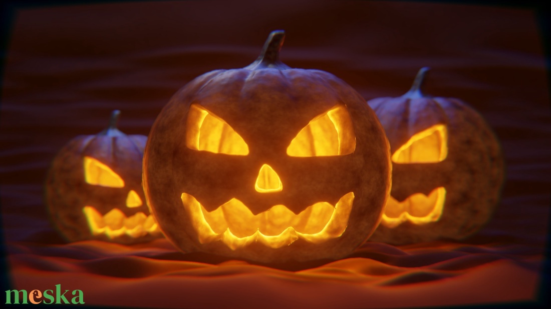 Haloween linzer és süti szett - otthon & életmód - dekoráció - halloween - halloweeni sütikiszúrók - Meska.hu