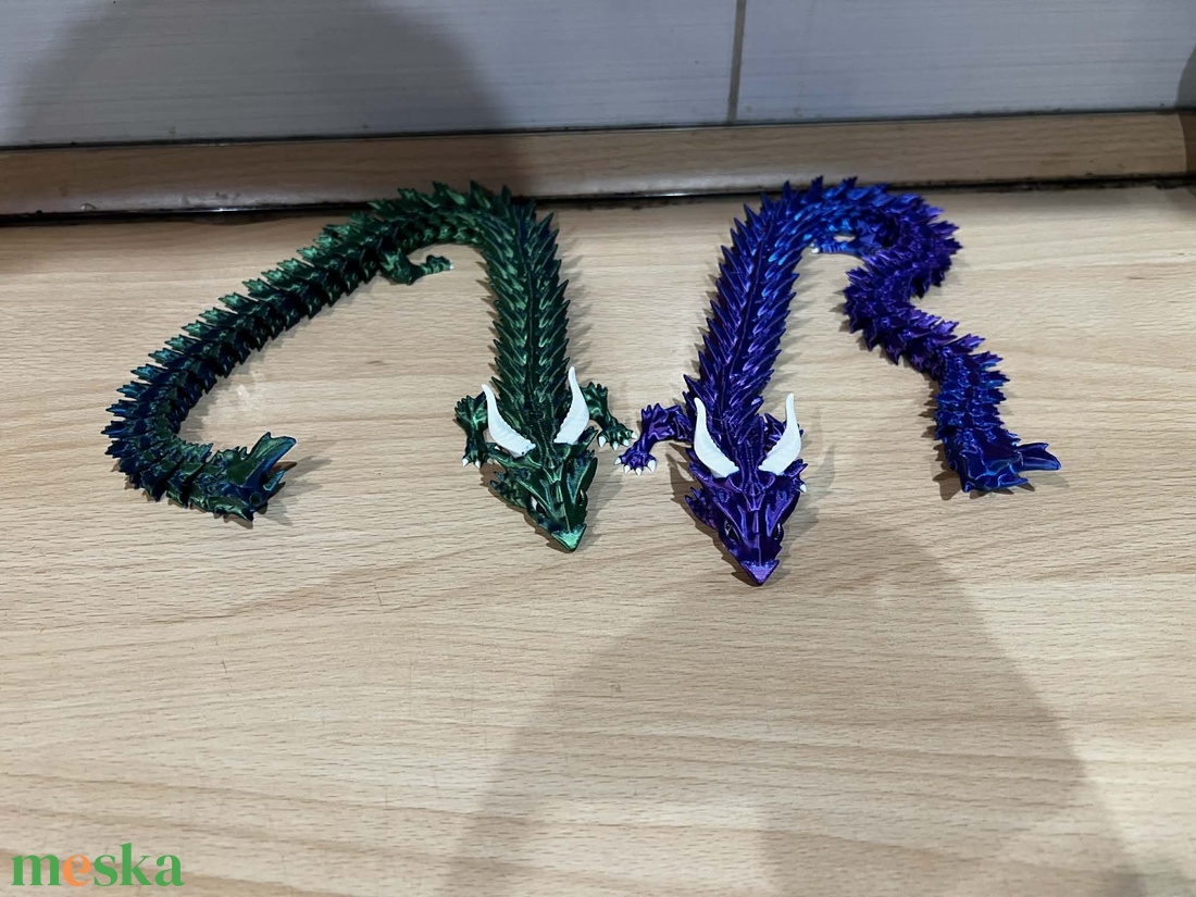 46 cm-es 3D nyomtatott sárkány � több színben rendelhető - otthon & életmód - dekoráció - dísztárgy - Meska.hu