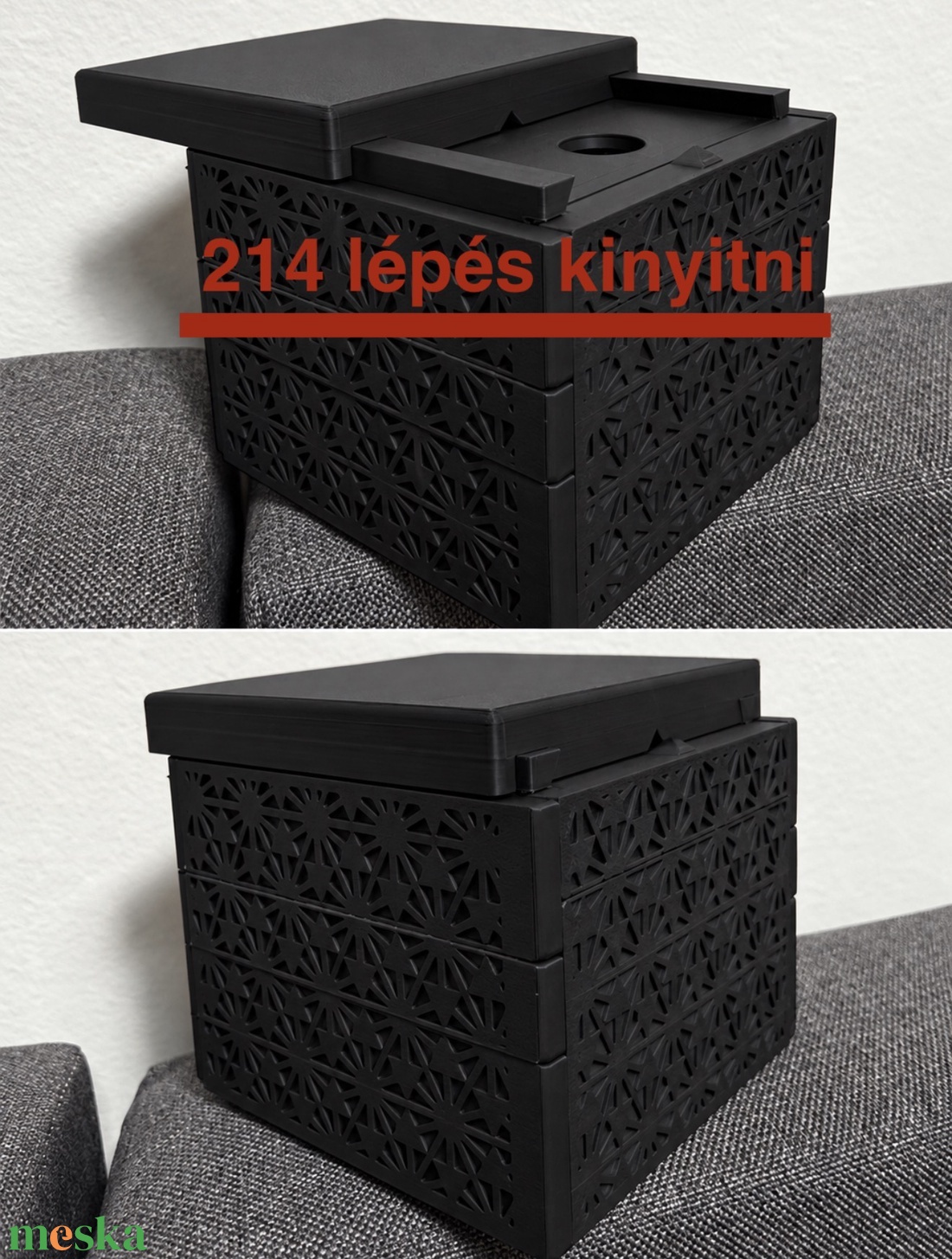 Ördöglakat ajándékdoboz - játék & sport - puzzle - puzzle doboz - Meska.hu