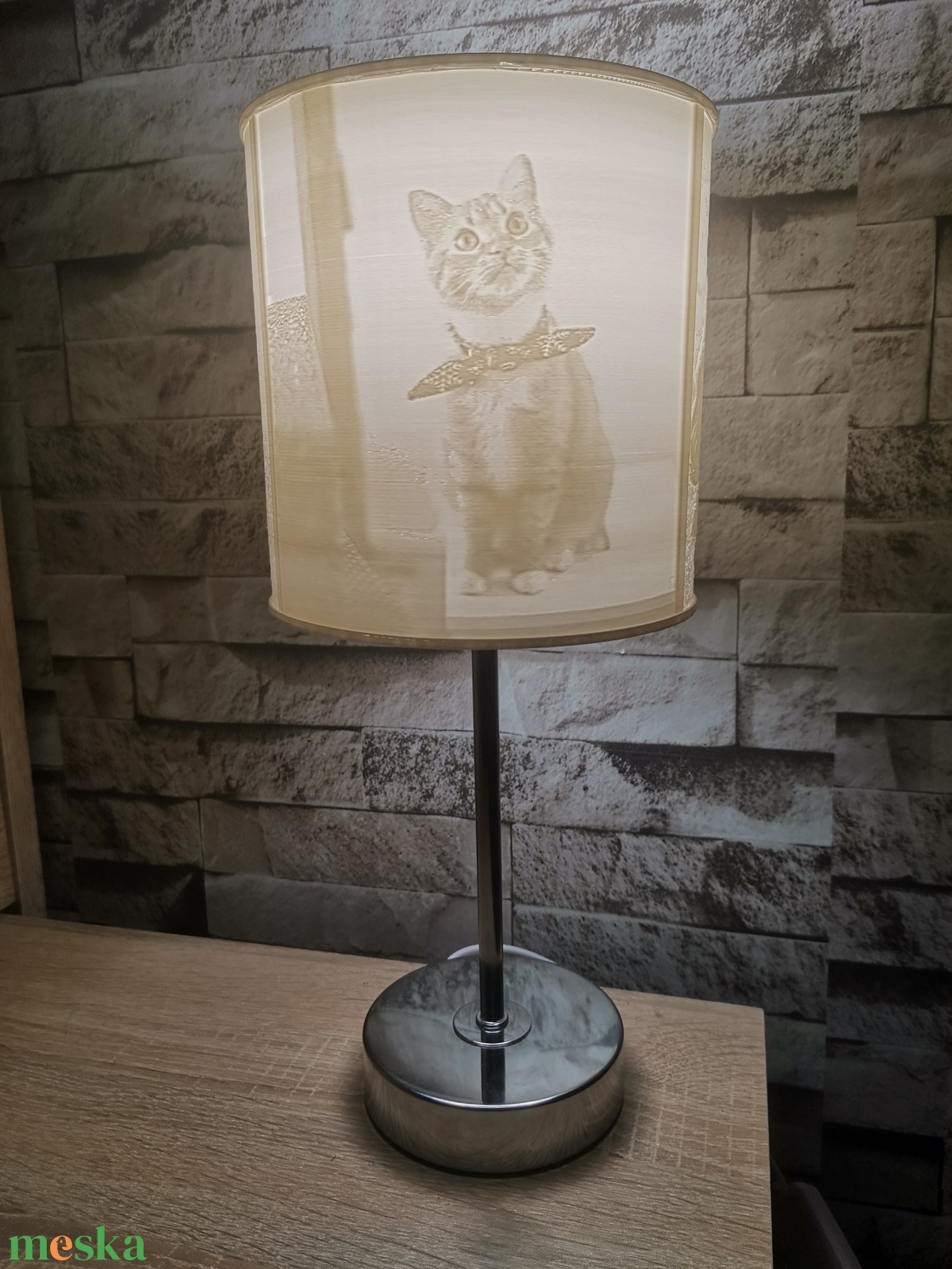 3D nyomtatott lámpa  személyre szabva, a te fotóiddal! - otthon & életmód - lámpa - asztali lámpa - Meska.hu