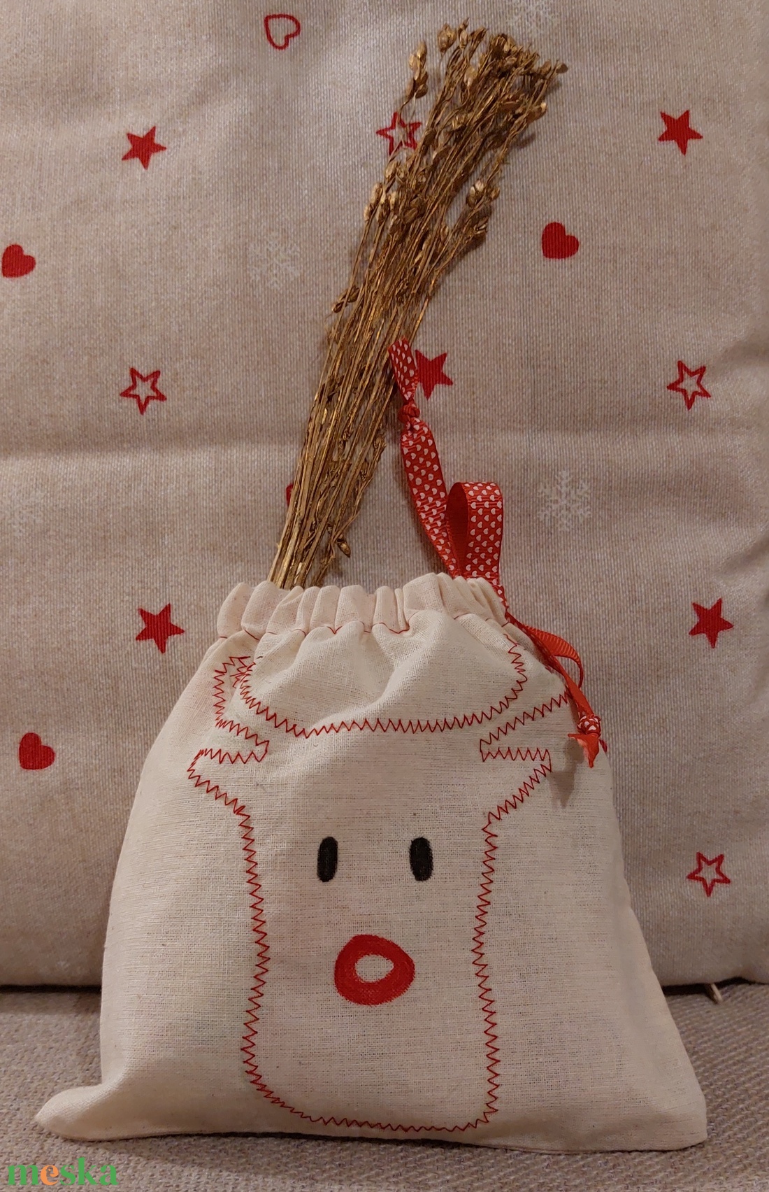 Mikulás zsák - karácsony - mikulás - mikulás zsák - Meska.hu