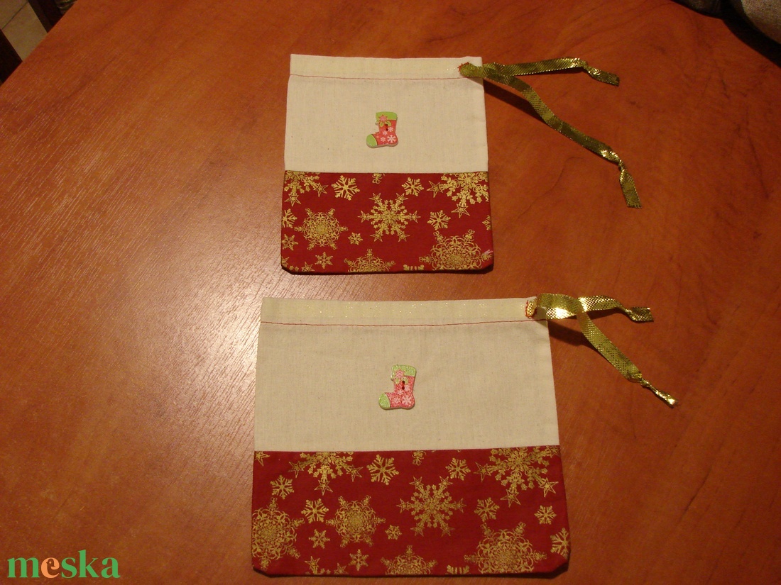 mikulás zsák - karácsony - mikulás - mikulás zsák - Meska.hu