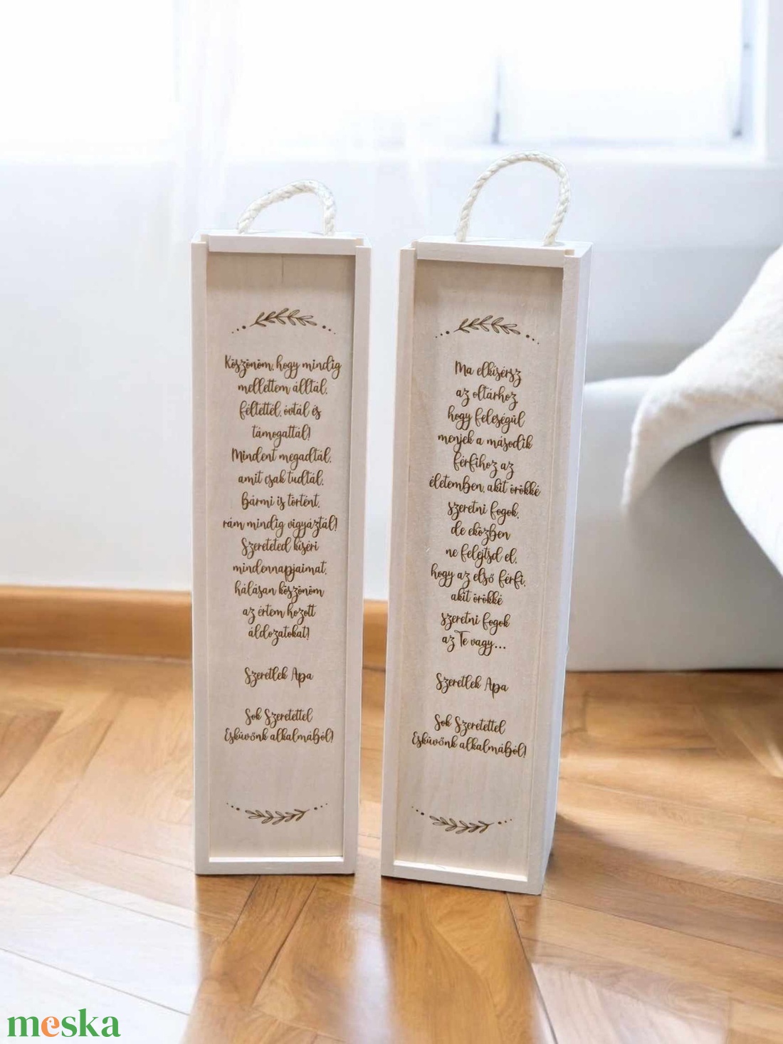 Esküvői Szülőköszöntő Gravírozott bortartó - Levél motívum - esküvő - emlék & ajándék - szülőköszöntő ajándék - Meska.hu Esküvői Szülőköszöntő Gravírozott bortartó - Levél motívum - esküvő - emlék & ajándék - szülőköszöntő ajándék - Meska.hu