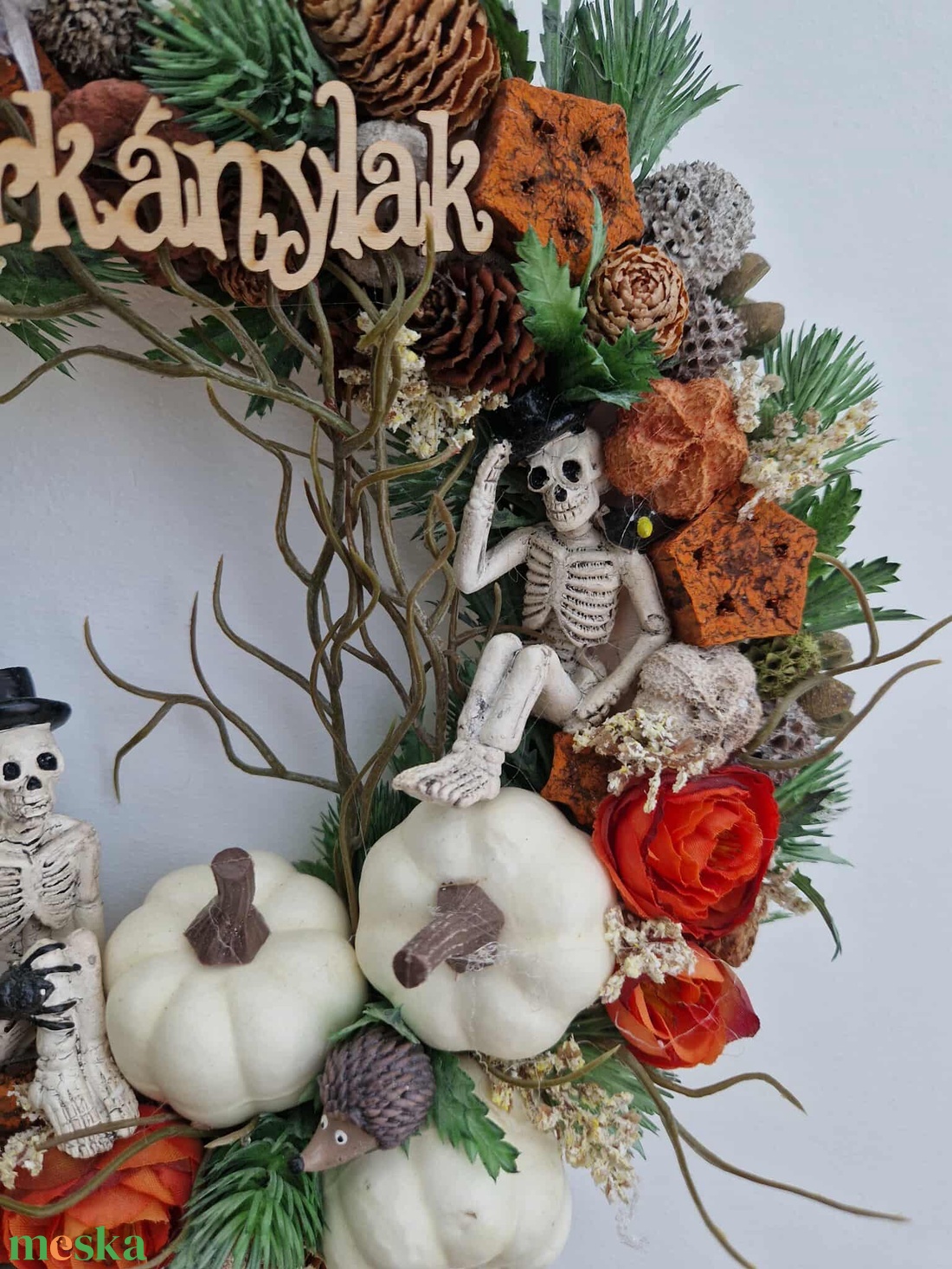 Halloweeni/Őszi ajtódísz - Boszorkánylak - otthon & életmód - dekoráció - halloween - halloweeni ajtódíszek és ablakdíszek - Meska.hu Halloweeni/Őszi ajtódísz - Boszorkánylak - otthon & életmód - dekoráció - halloween - halloweeni ajtódíszek és ablakdíszek - Meska.hu