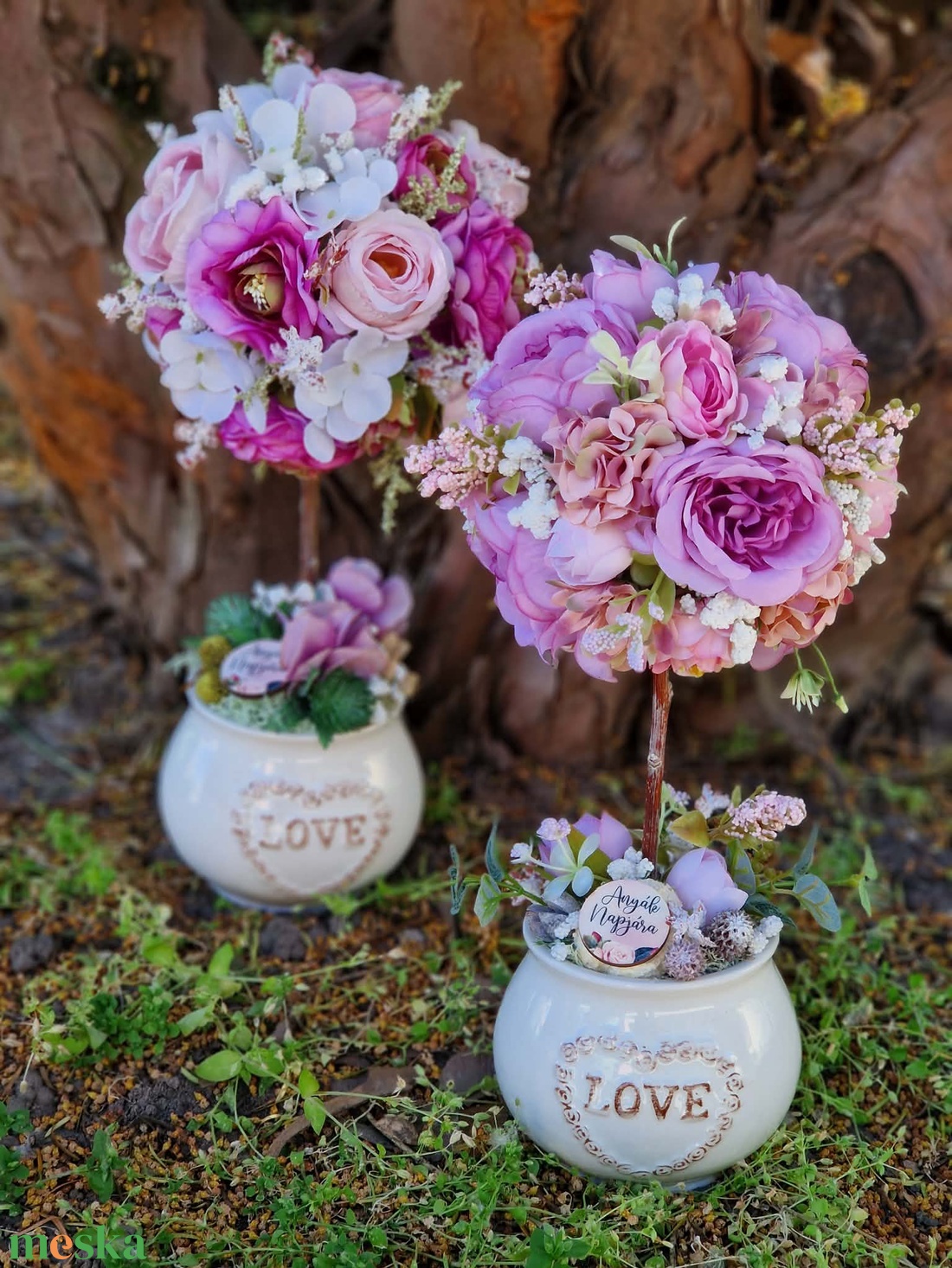 Virágfa bármilyen alkalomra - otthon & életmód - virágdekoráció - virágdíszek - asztali virágdísz - Meska.hu