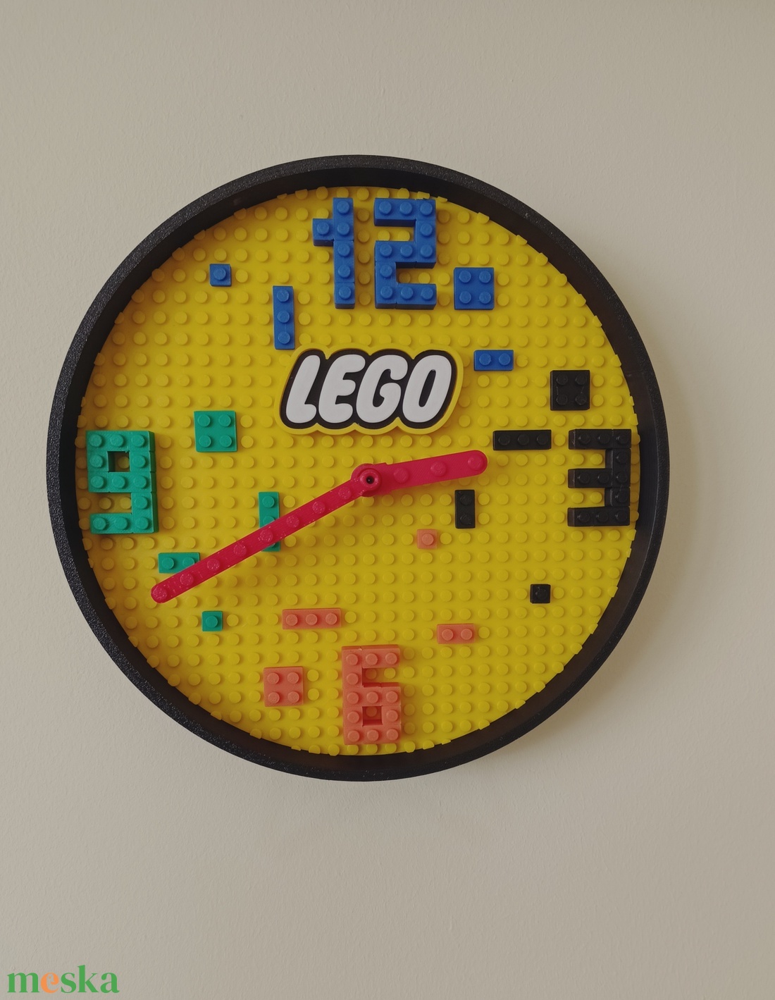 Lego stílusú falióra - otthon & életmód - dekoráció - fali és függő dekoráció - falióra & óra - Meska.hu Lego stílusú falióra - otthon & életmód - dekoráció - fali és függő dekoráció - falióra & óra - Meska.hu