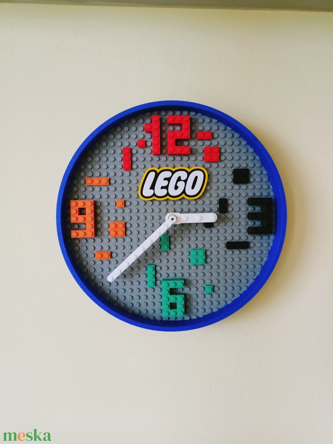 Lego stílusú falióra - otthon & életmód - dekoráció - fali és függő dekoráció - falióra & óra - Meska.hu Lego stílusú falióra - otthon & életmód - dekoráció - fali és függő dekoráció - falióra & óra - Meska.hu