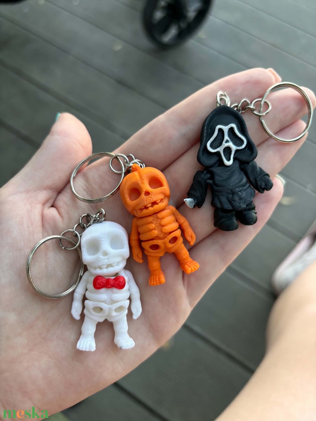 ��� Halloween kulcstartók � 3D nyomtatott figurák - otthon & életmód - dekoráció - halloween - halloweeni figurák - Meska.hu