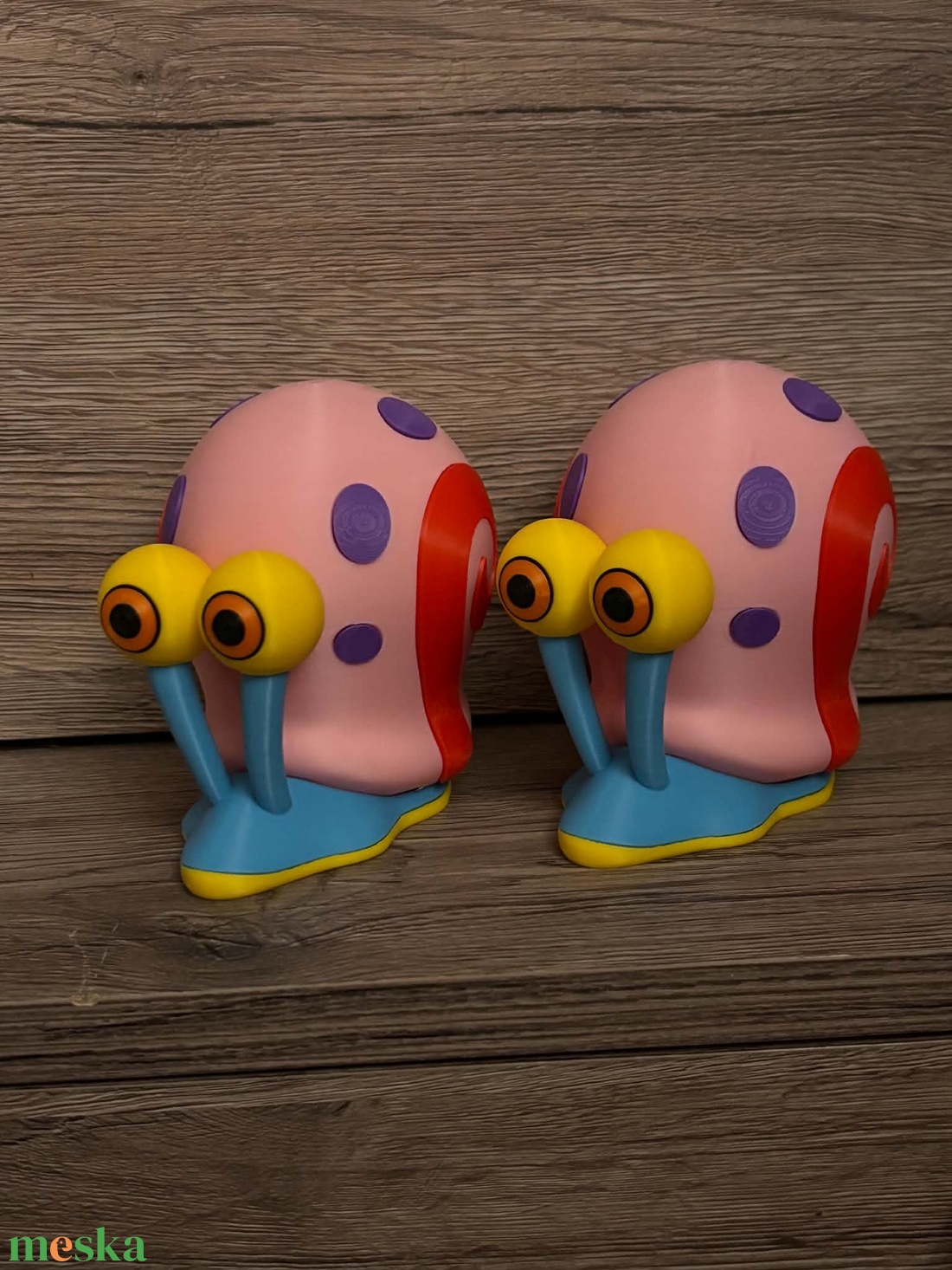  Vidám 3D nyomtatott csiga figura � - otthon & életmód - dekoráció - asztal és polc dekoráció - asztaldísz - Meska.hu