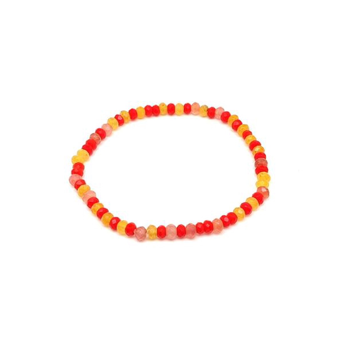 Achát fazettált színezett piros-sárga korong karkötő 43 mm - ékszer - karkötő - ásványkarkötő - Meska.hu Achát fazettált színezett piros-sárga korong karkötő 43 mm - ékszer - karkötő - ásványkarkötő - Meska.hu