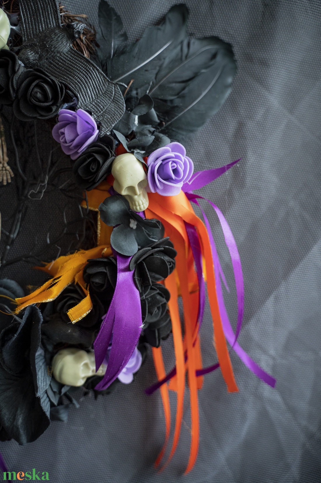 Halloween kopogtató - otthon & életmód - dekoráció - halloween - halloweeni ajtódíszek és ablakdíszek - Meska.hu