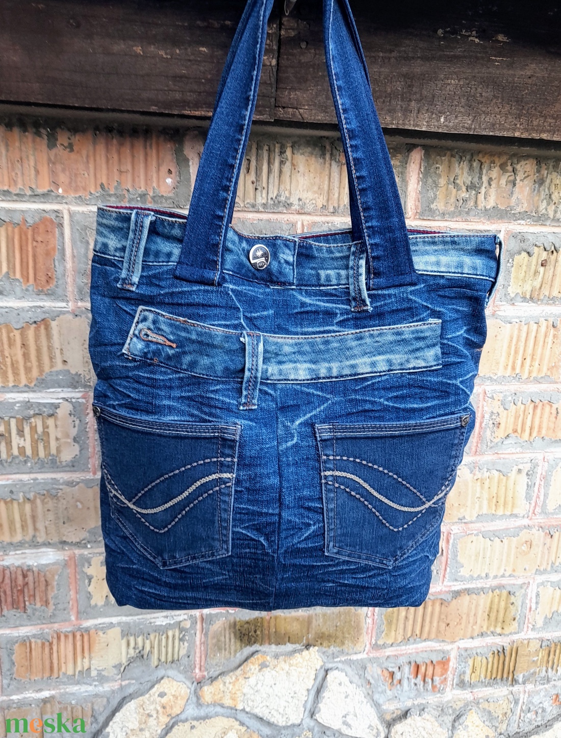 Farmer bevásárló táska (Jeans) - táska & tok - kézitáska & válltáska - nagy pakolós táska - Meska.hu Farmer bevásárló táska (Jeans) - táska & tok - kézitáska & válltáska - nagy pakolós táska - Meska.hu