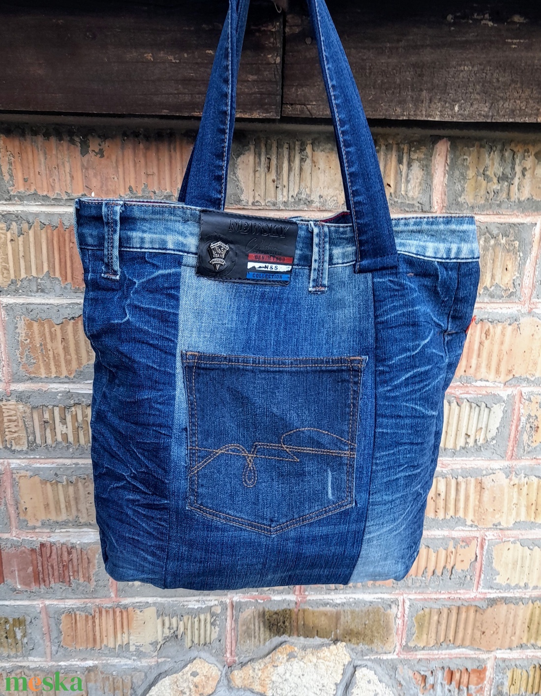 Farmer bevásárló táska (Jeans) - táska & tok - kézitáska & válltáska - nagy pakolós táska - Meska.hu Farmer bevásárló táska (Jeans) - táska & tok - kézitáska & válltáska - nagy pakolós táska - Meska.hu