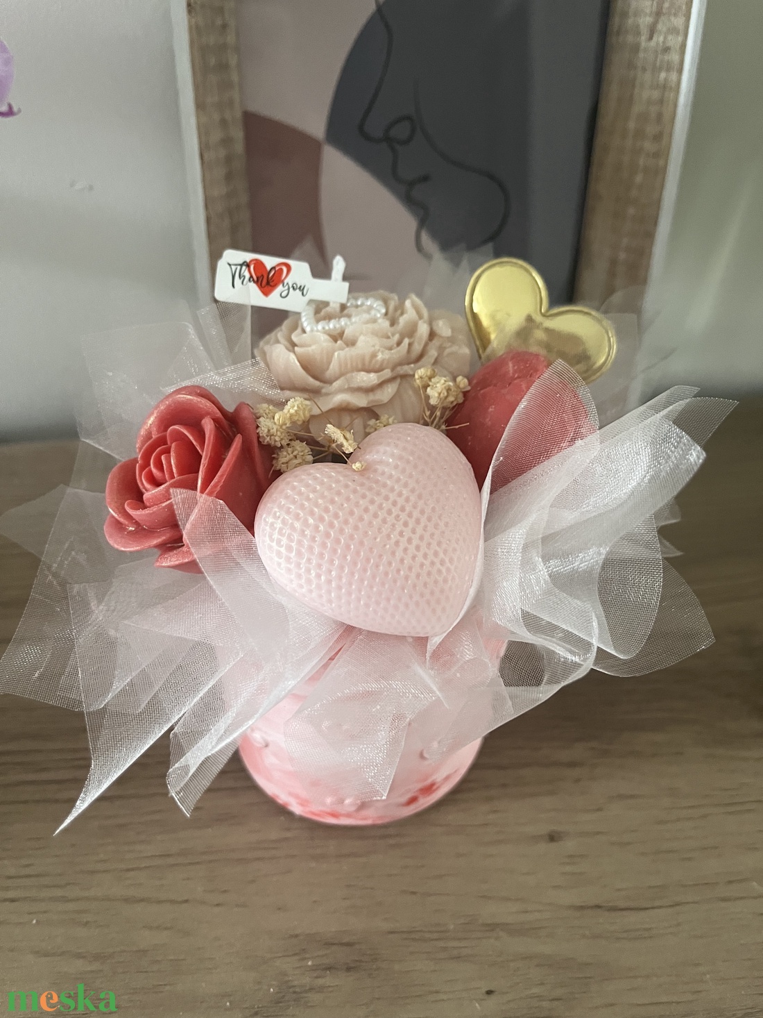 Illatviasz szójaviaszból díszpohárban - otthon & életmód - gyertya, illat, aroma - illatviasz - Meska.hu