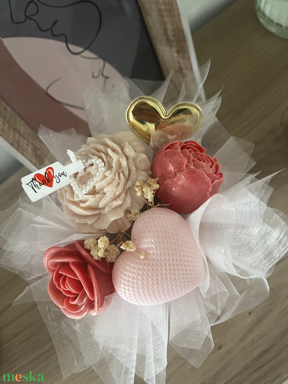 Illatviasz szójaviaszból díszpohárban - otthon & életmód - gyertya, illat, aroma - illatviasz - Meska.hu