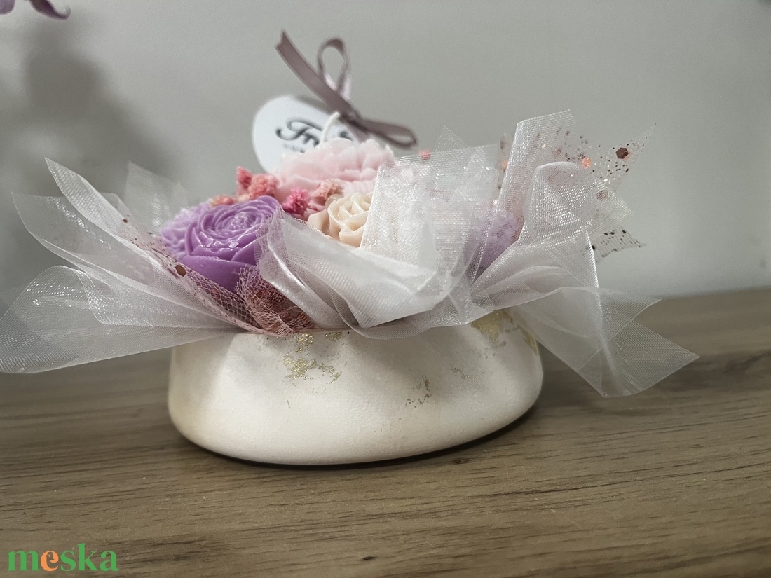 Illatviasz szójaviaszból tálban - otthon & életmód - gyertya, illat, aroma - illatviasz - Meska.hu