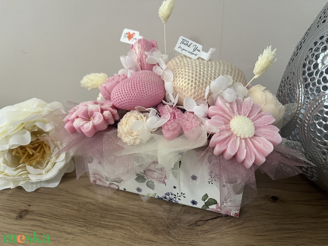 Illatviasz box szójaviaszból Anyáknapjára - otthon & életmód - gyertya, illat, aroma - illatviasz - Meska.hu