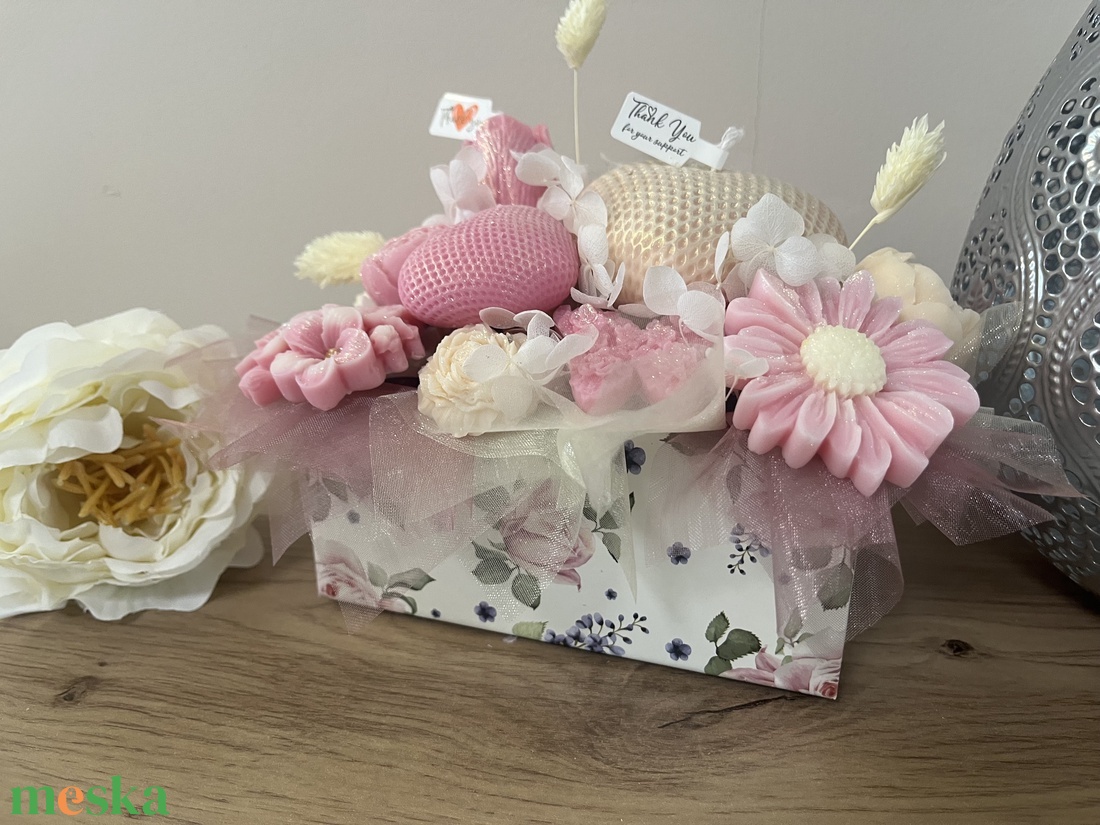 Illatviasz box szójaviaszból Anyáknapjára - otthon & életmód - gyertya, illat, aroma - illatviasz - Meska.hu