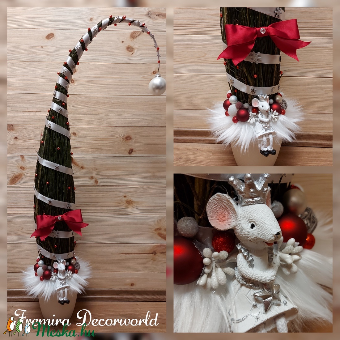 Grincsfa - karácsony - karácsonyi lakásdekoráció - Meska.hu