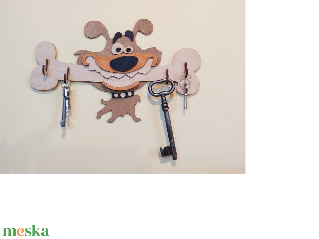 Fali Kulcstartó kutya akciós termékkép 1