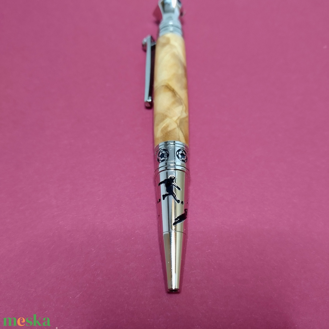 olivafa  toll , golyóstoll foci rajongóknak  - otthon & életmód - papír, írószer - ceruza & toll - Meska.hu