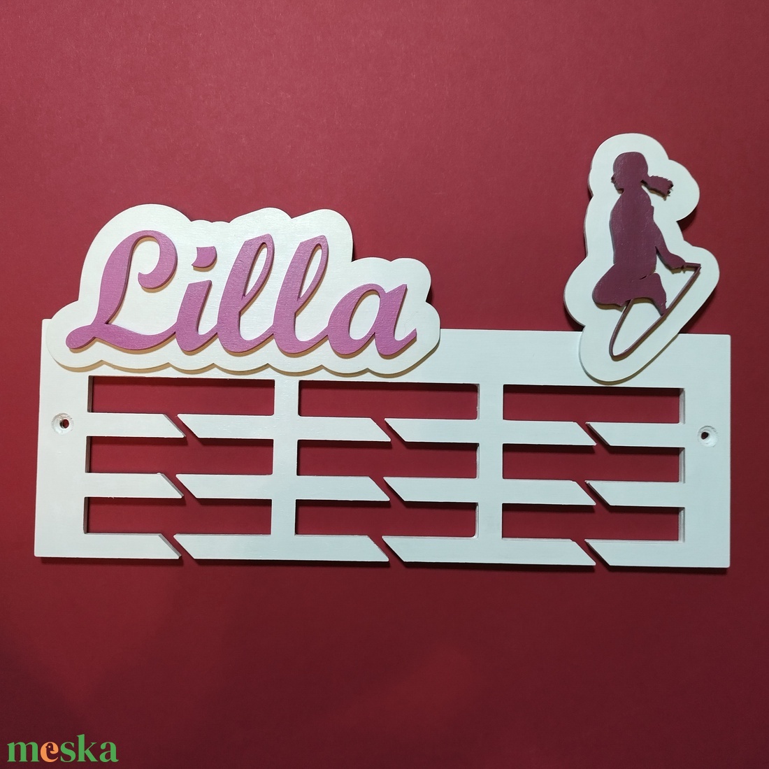 Névreszóló éremtartö, minden sporthoz - otthon & életmód - dekoráció - fali és függő dekoráció - éremtartó - Meska.hu