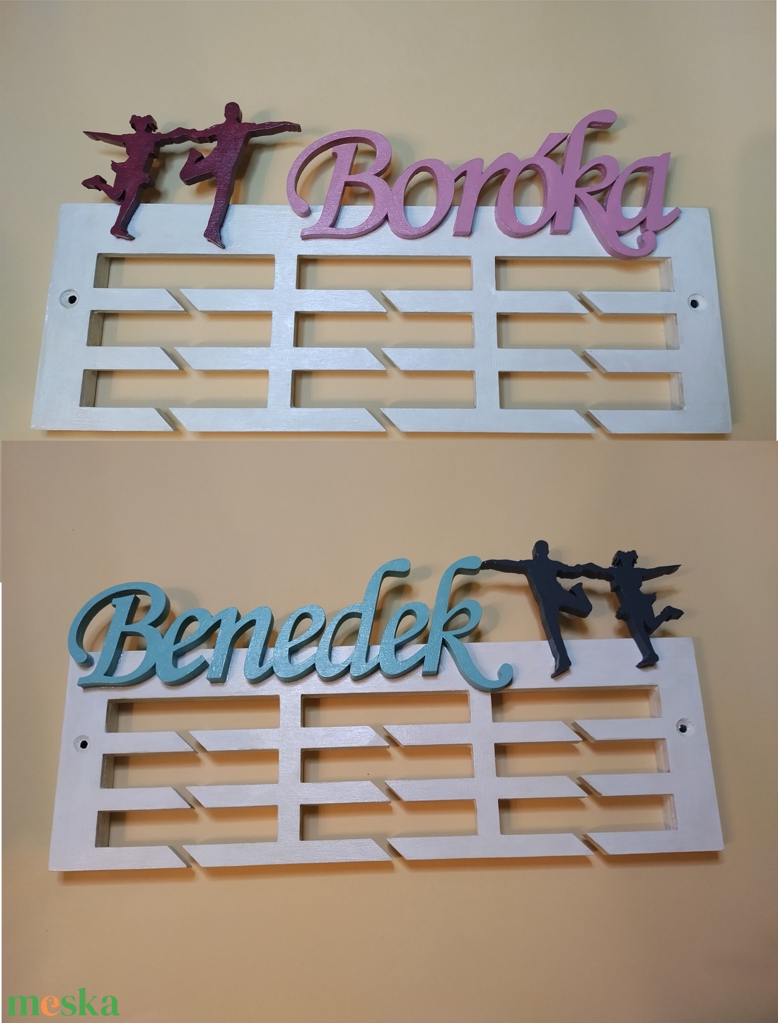 Névreszóló éremtartö, minden sporthoz - otthon & életmód - dekoráció - fali és függő dekoráció - éremtartó - Meska.hu