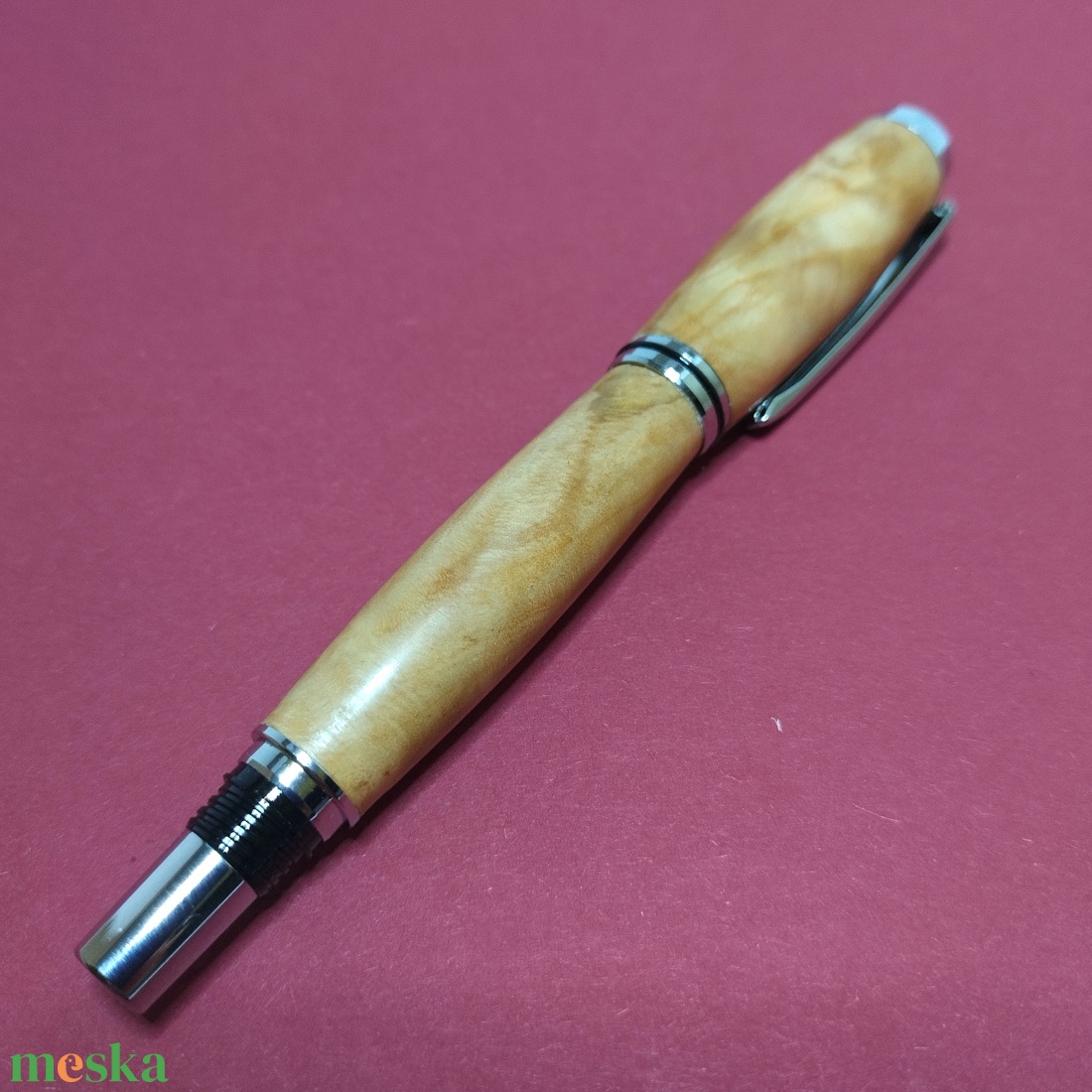 Fa toll , töltőtoll oliva fából - otthon & életmód - papír, írószer - ceruza & toll - Meska.hu