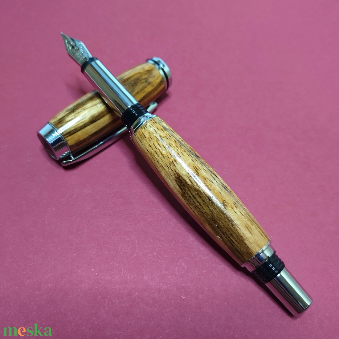 Fa toll , töltőtoll zebrano fából - otthon & életmód - papír, írószer - ceruza & toll - Meska.hu