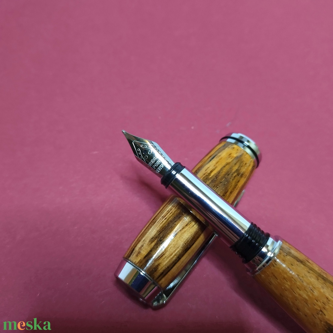 Fa toll , töltőtoll zebrano fából - otthon & életmód - papír, írószer - ceruza & toll - Meska.hu