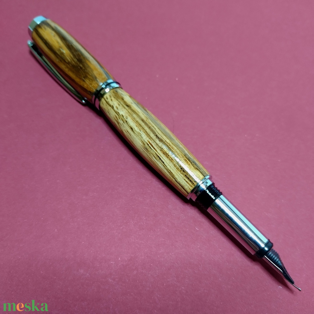 Fa toll , töltőtoll zebrano fából - otthon & életmód - papír, írószer - ceruza & toll - Meska.hu