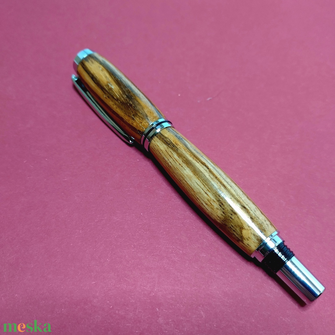 Fa toll , töltőtoll zebrano fából - otthon & életmód - papír, írószer - ceruza & toll - Meska.hu