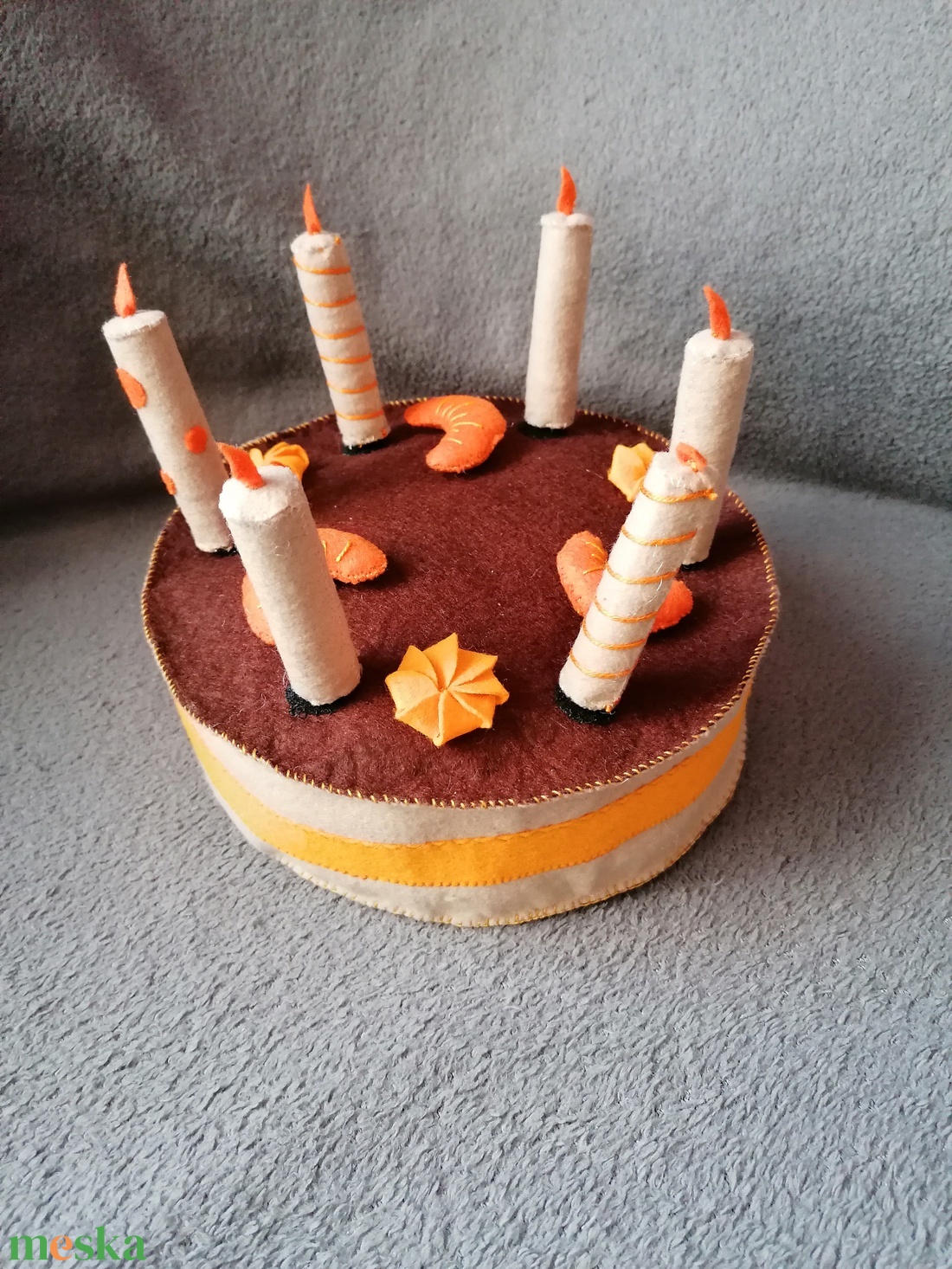 Narancsos, csokis filc torta gyümölcsökkel, habbal - játék & sport - szerepjáték - Meska.hu Narancsos, csokis filc torta gyümölcsökkel, habbal - játék & sport - szerepjáték - Meska.hu