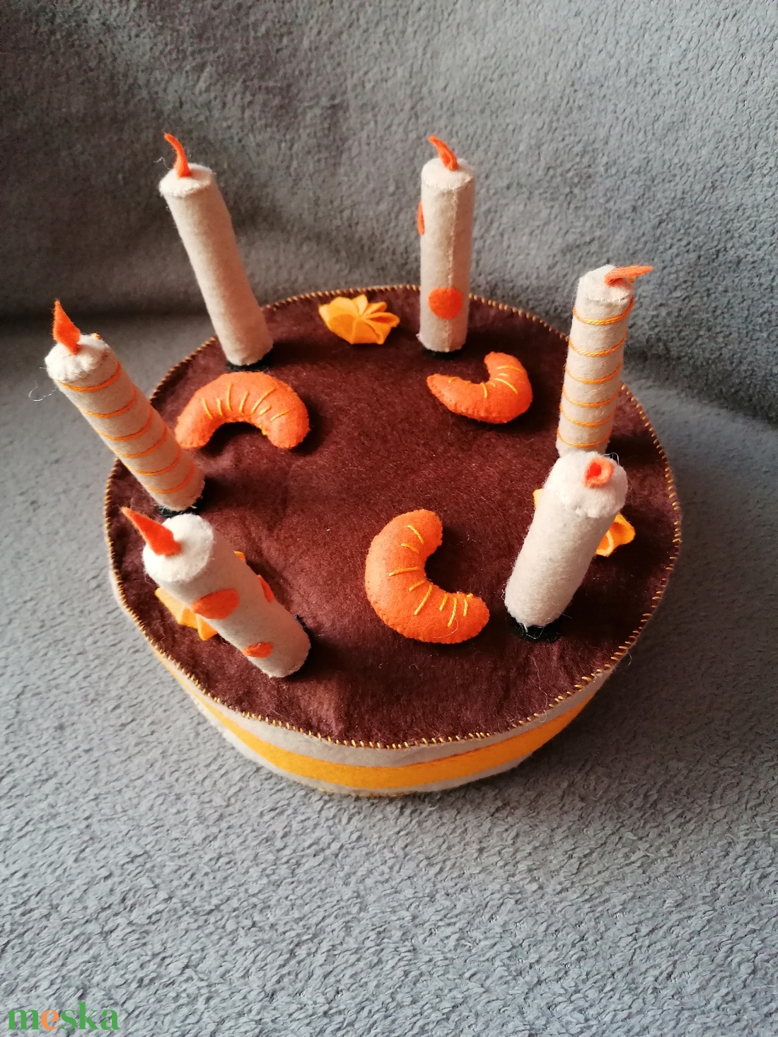 Narancsos, csokis filc torta gyümölcsökkel, habbal - játék & sport - szerepjáték - Meska.hu Narancsos, csokis filc torta gyümölcsökkel, habbal - játék & sport - szerepjáték - Meska.hu