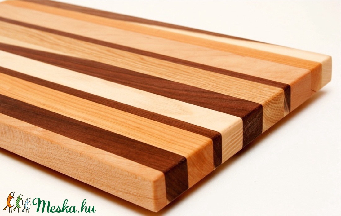 Prémium vágódeszka (csíkos) -  - Meska.hu