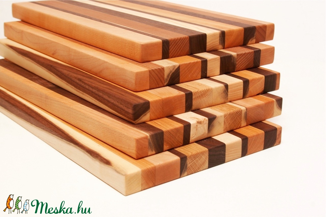 Prémium vágódeszka (csíkos) -  - Meska.hu