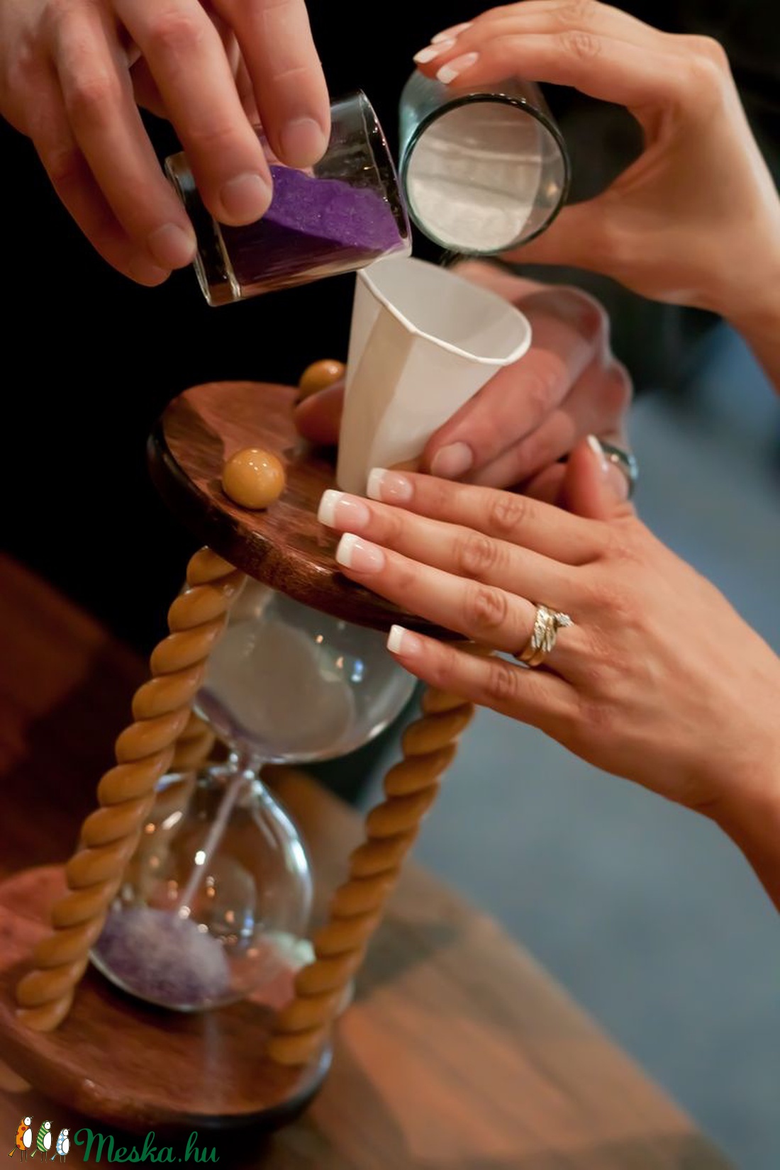 Homokóra fa házban esküvőre  -  - Meska.hu