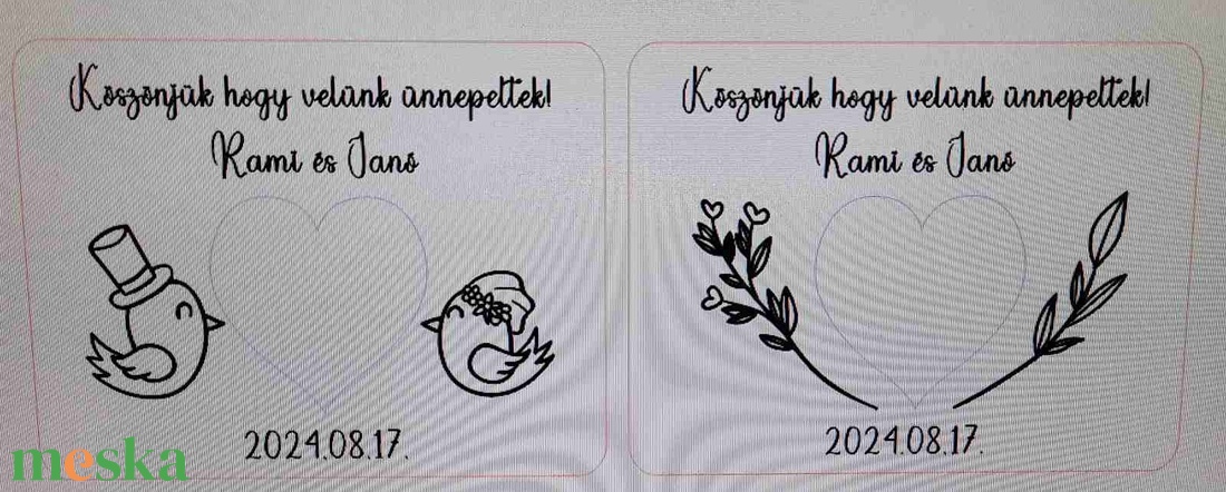Köszönő ajándék esküvőre virág vagy madárkás motívummal - esküvő - emlék & ajándék - köszönőajándék - Meska.hu Köszönő ajándék esküvőre virág vagy madárkás motívummal - esküvő - emlék & ajándék - köszönőajándék - Meska.hu
