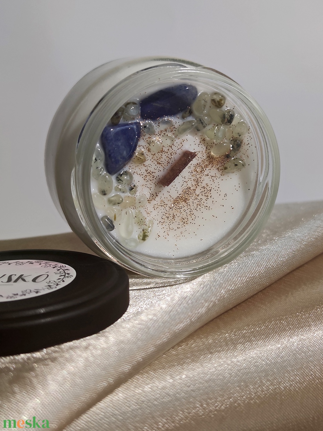 Szorongásoldó szójaviasz illatgyertya - otthon & életmód - gyertya, illat, aroma - gyertya - Meska.hu