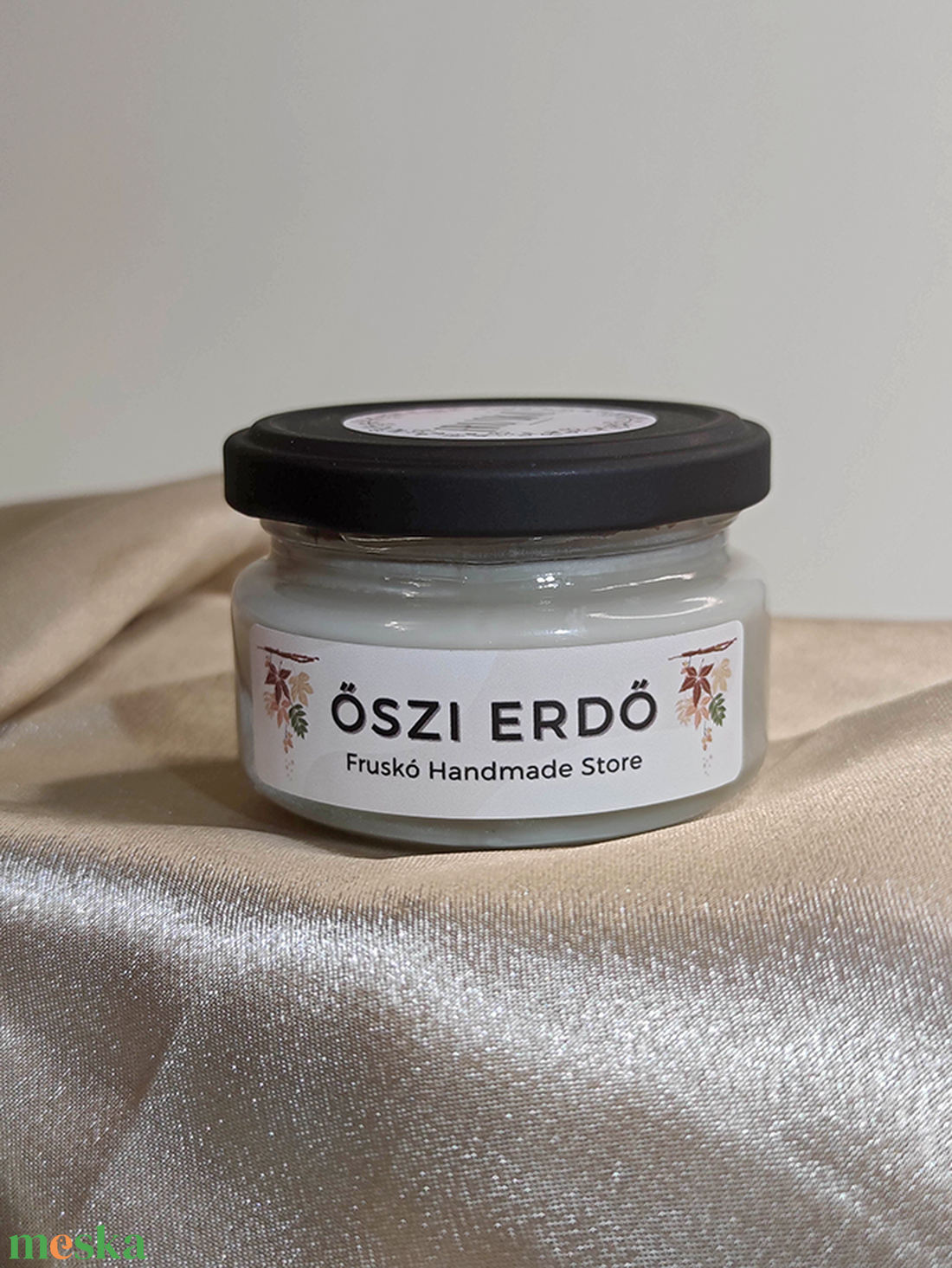 Őszi erdő szójaviasz illatgyertya - otthon & életmód - gyertya, illat, aroma - gyertya - Meska.hu