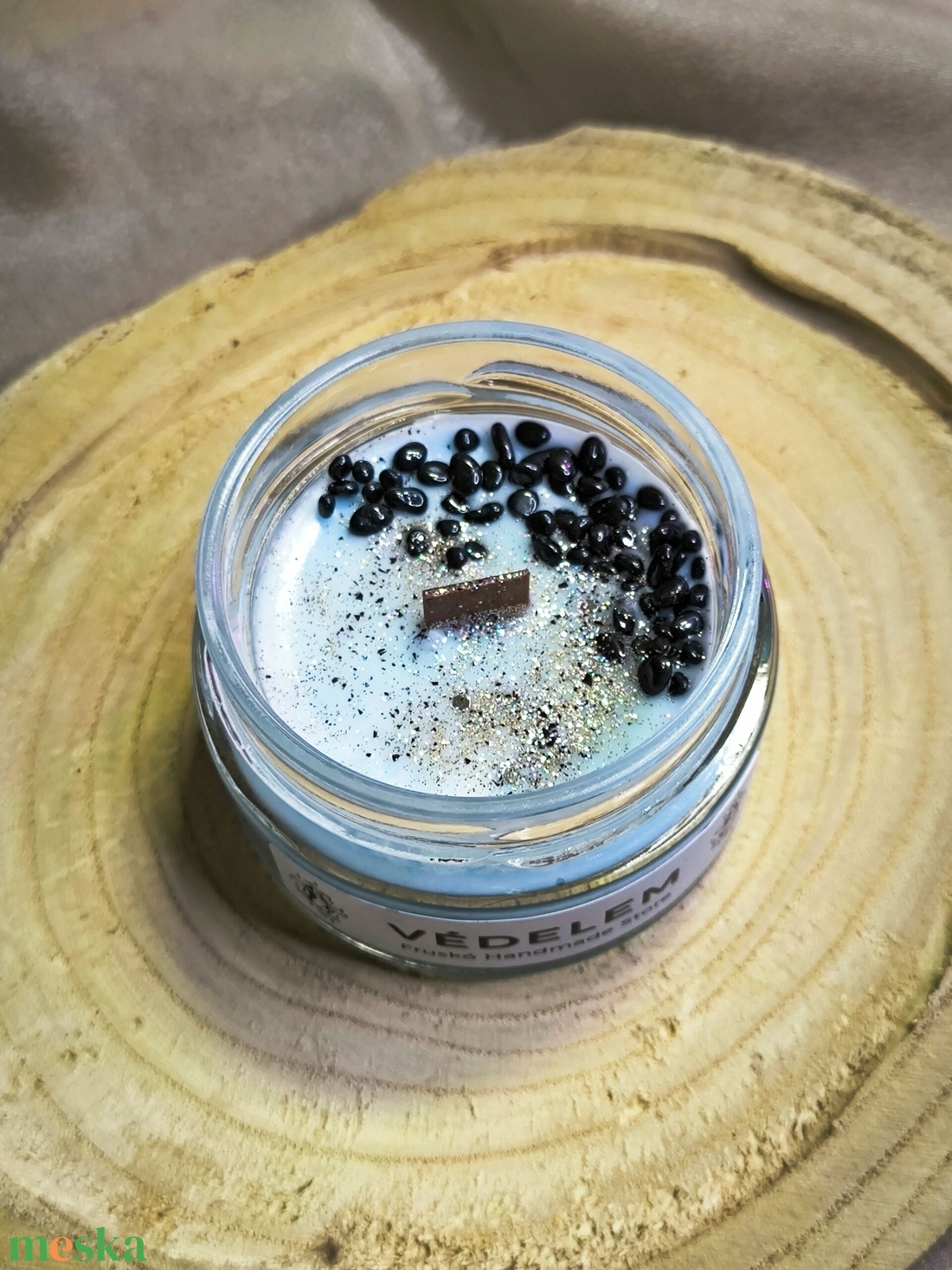 Védelem szójaviasz illatgyertya - otthon & életmód - gyertya, illat, aroma - gyertya - Meska.hu