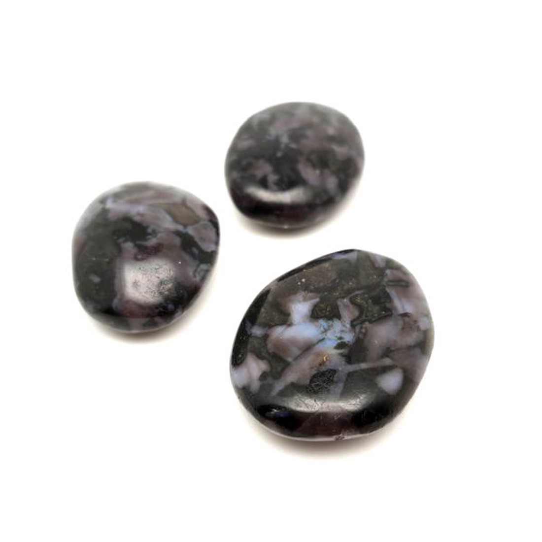 Lencse Indigo gabbro AA (MDG) - kellékek & szerszámok - ásvány alapanyag - marokkő - Meska.hu Lencse Indigo gabbro AA (MDG) - kellékek & szerszámok - ásvány alapanyag - marokkő - Meska.hu